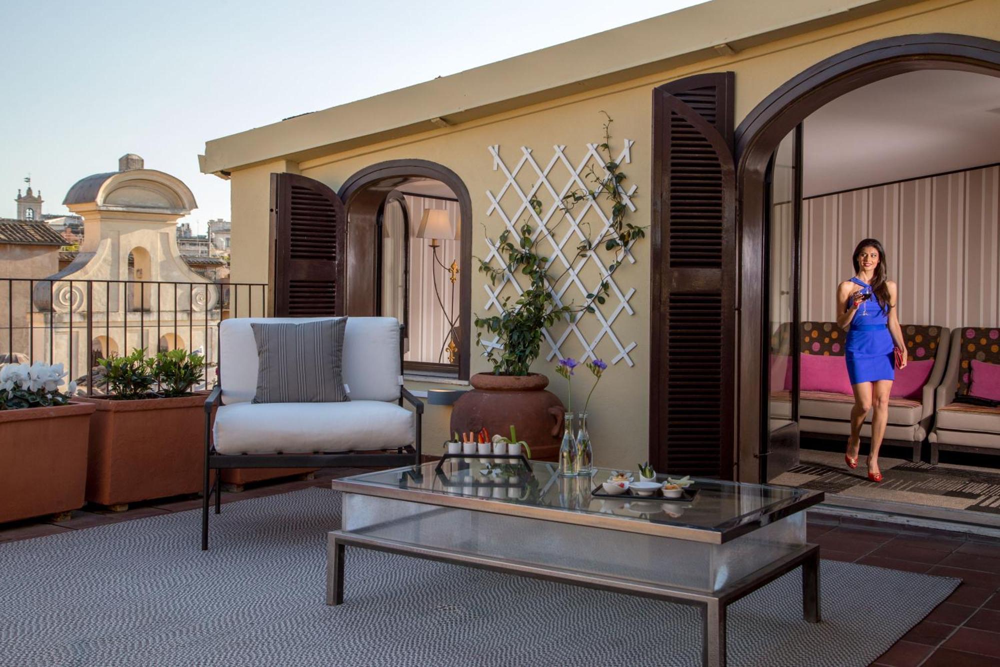 The Inn At The Spanish Steps Rome Exterior photo