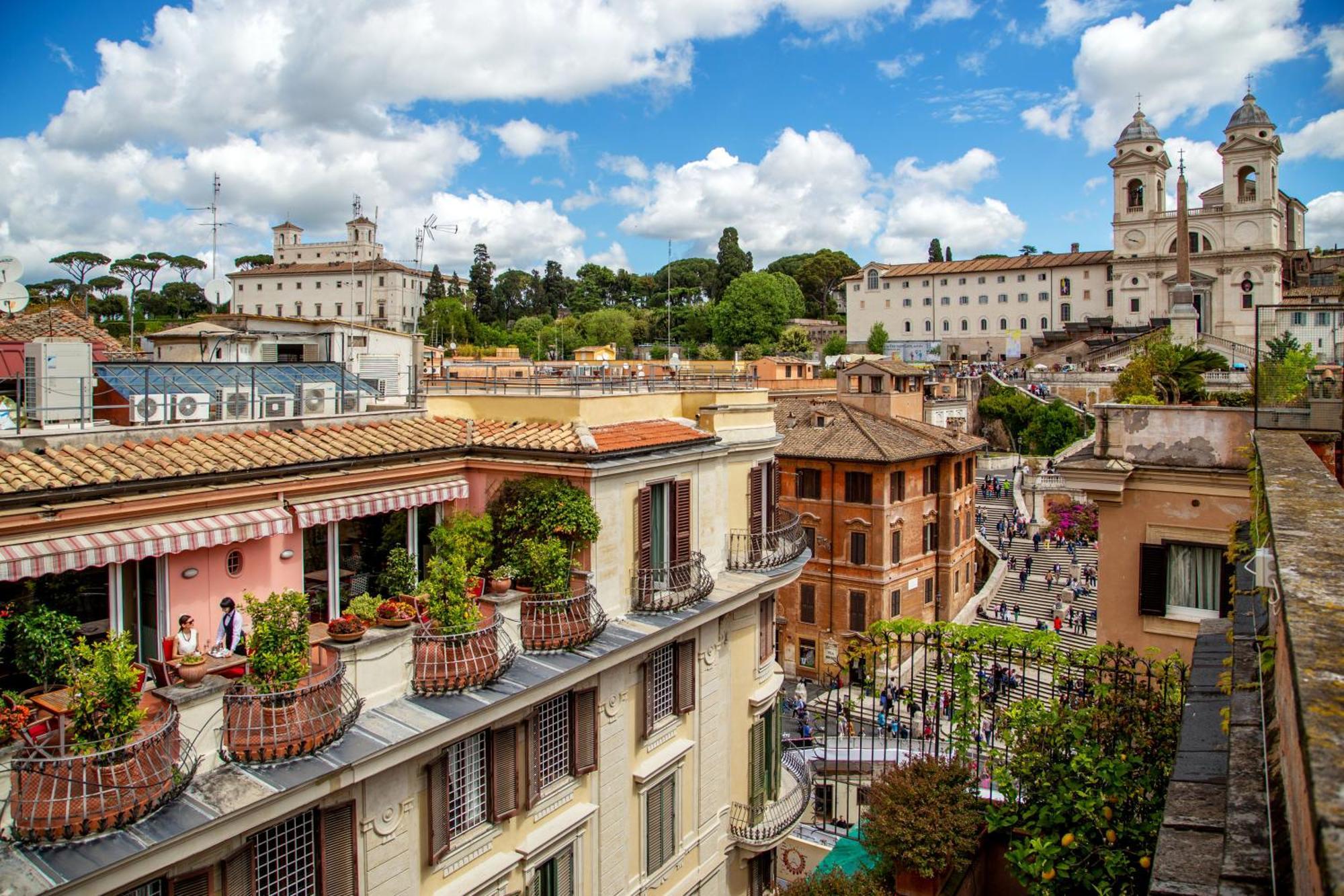 The Inn At The Spanish Steps Rome Exterior photo